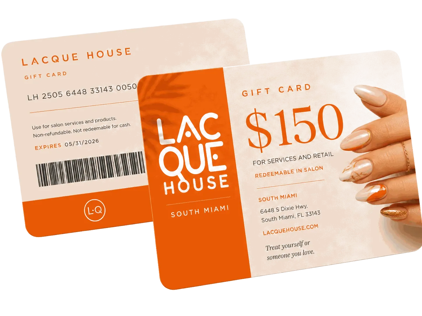 Lacque House $150 gift card