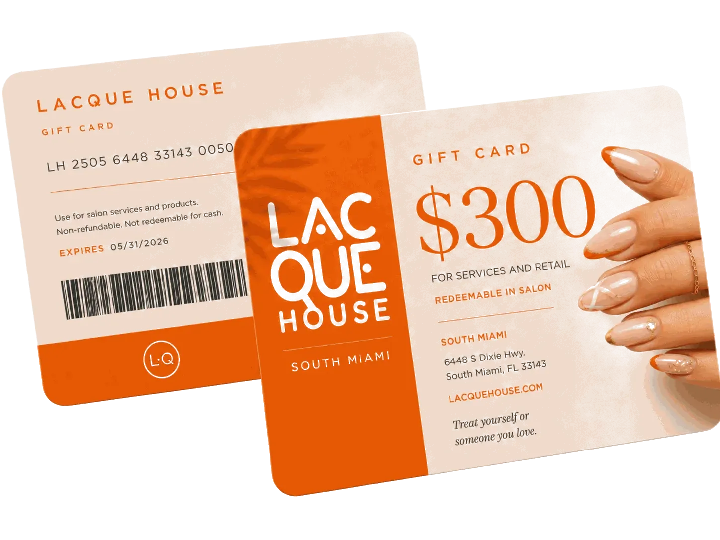 Lacque House $300 gift card