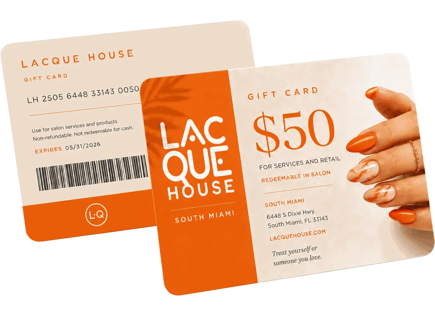 Lacque House $50 gift card